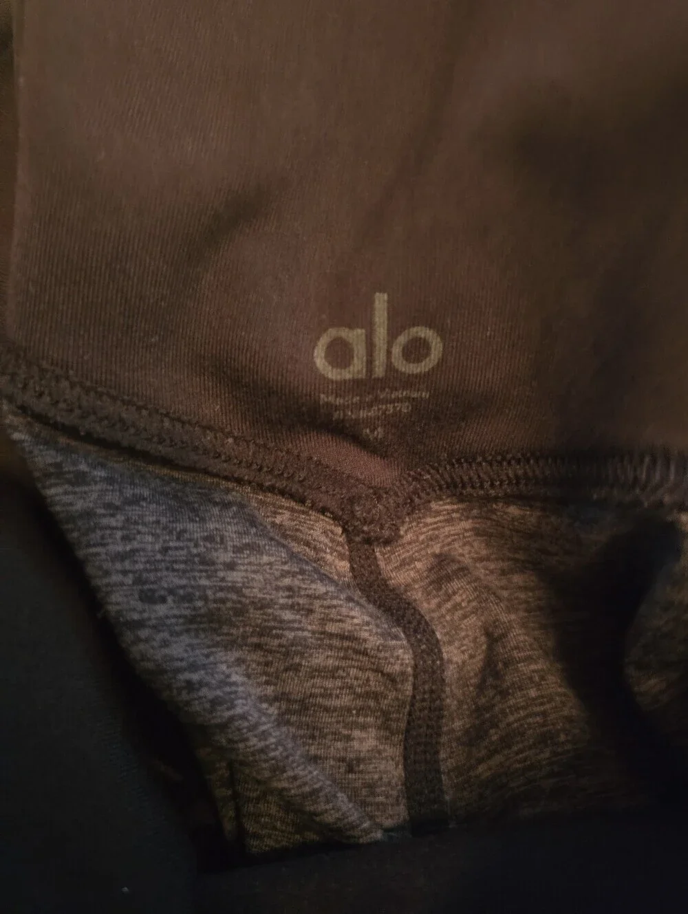 Alo High-Waist Seamless Leggings - Dark Charcoal Medium